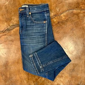 Madewell 9” High Riser Skinny Skinny Crop Jeans